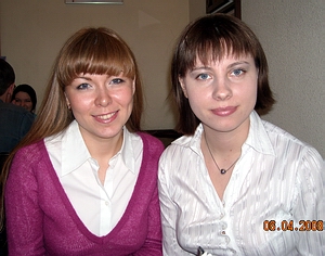 Я и Маша К. (Пенка, 06.04.2008)
