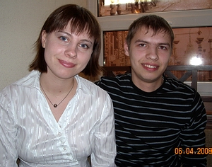 Я и Саша П. (Пенка, 06.04.2008)