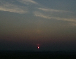 Момент восхода солнца (гора Шаманка, 16-08-2008)