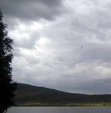 Вечернее озеро Ильмень