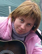 ЛИСИЧКА с походной гитарой (Ильменка, 10.06.2007)